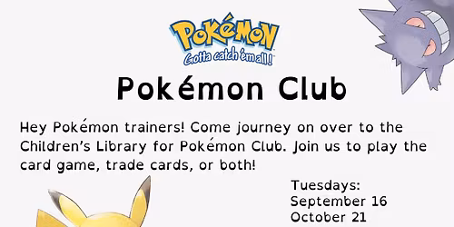 Pok\u00e9mon Club for Kids
