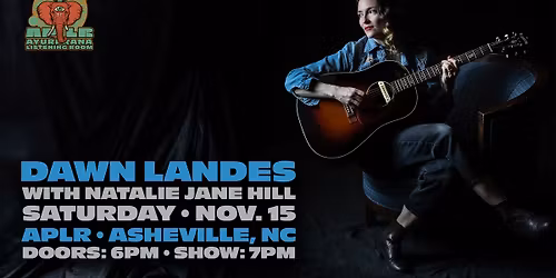 Dawn Landes w\/ Natalie Jane Hill