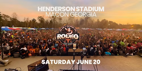 RNB+SOUTHERN SOUL RODEO!  Macon GA! Saturday June 20th!