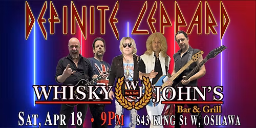 The DEF LEPPARD Show at Whisky Johns (Definite Leppard)