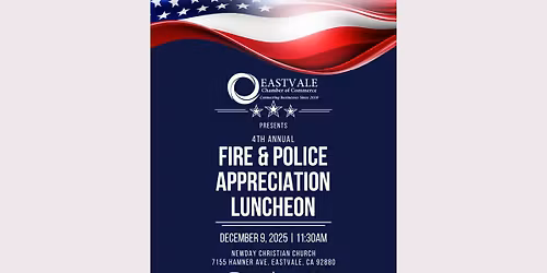4th Annual Fire & Police Appreciation Luncheon