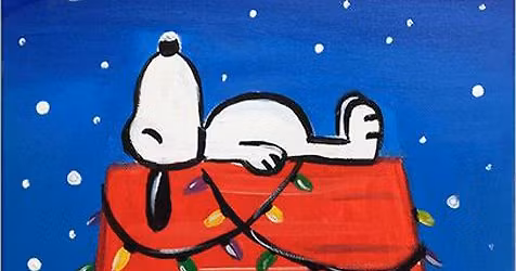 Paint Night! Snoopy