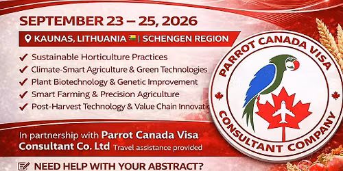 \ud83d\ude80 International Conference on Scientific Actualities and Innovations in Horticulture 2026