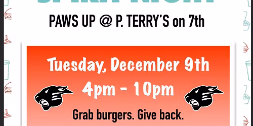 PTSA P. Terry's Spirit Night