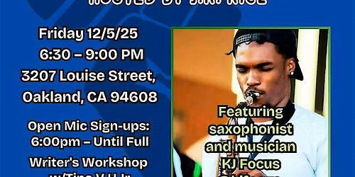 Discover Community Cafe Presents Get-Hype Open-Mic