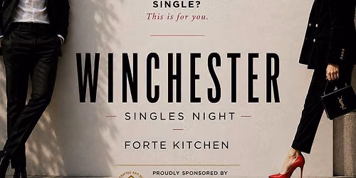 MeetIRL Winchester Singles Social Mixer | Ages over 30+ | Forte Kitchen