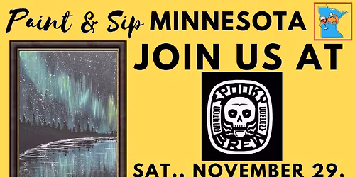 November 29 Paint & Sip at Spooky Brew Coffee House (New Venue)