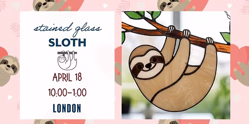 Sloth Sun-Catcher Class - LONDON