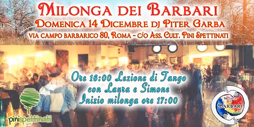 Milonga dei Barbari - Dj Piter Garba