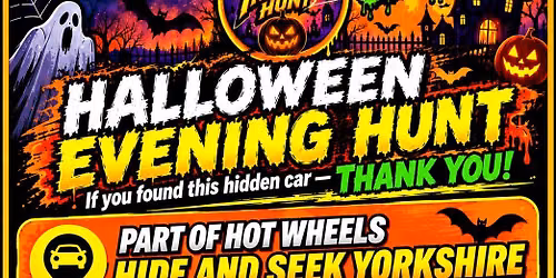 Beverley Hot Wheels Halloween Hunt.