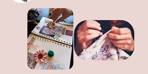 Crafting at Laudrey Rose 