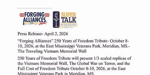 Traveling Vietnam Memorial Wall and Cost of Freedom Tribute