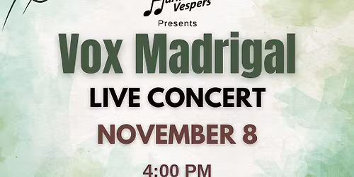 Vox Madrigal Concert
