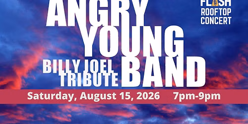 ANGRY YOUNG BAND: Billy Joel Tribute (ROOFTOP)