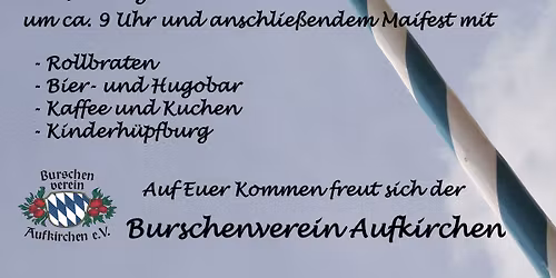 2026 Maibaumaufstellen in Aufkirchen