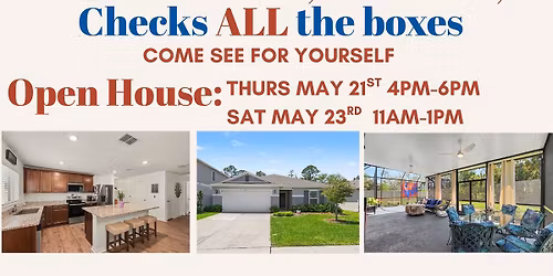 Open House 1671 Pecorino Court, Titusville, Fl