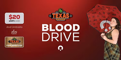 Donate Blood at Texas Roadhouse | Palm Bay! \ud83c\udf7d\ufe0f\ud83e\udd20
