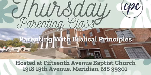 Parenting With Biblical Principles