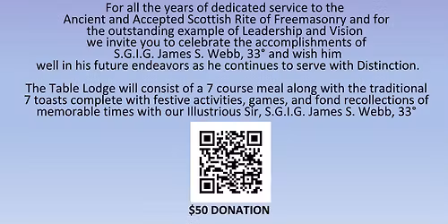 Testimonial and Table Lodge