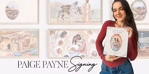 Paige Payne Signing Sandy Costco