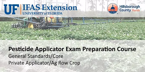 Ag Pesticide Applicator Exam Preparation Course (September 1)