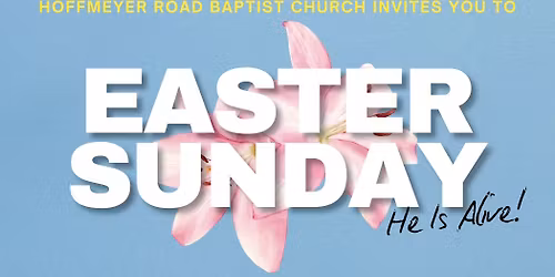Easter Sunday at HRBC