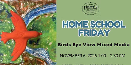 Home School Friday: Birds Eye View Mixed Media