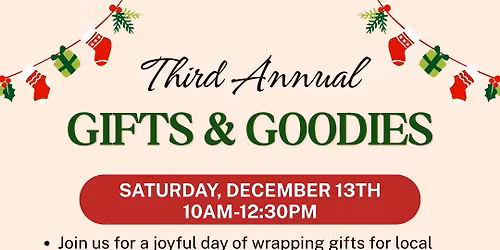 Gifts & Goodies - Gift Drive for Seniors