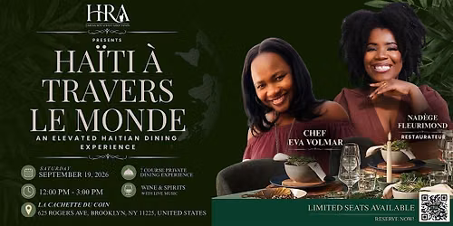 Haiti A Travers Le Monde - An Elevated Haitian Dining Experience