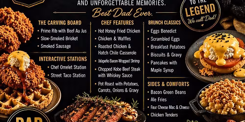 Fathers day Brunch Buffet 2026