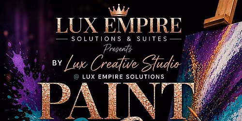 Paint & Sip Experience | Lux Creative Studio