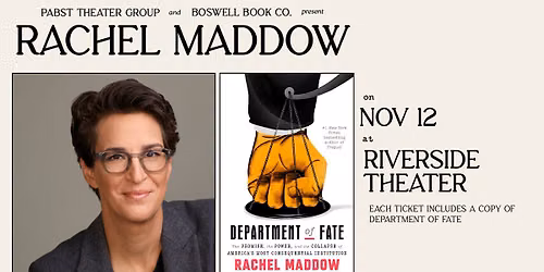 An Evening with Rachel Maddow