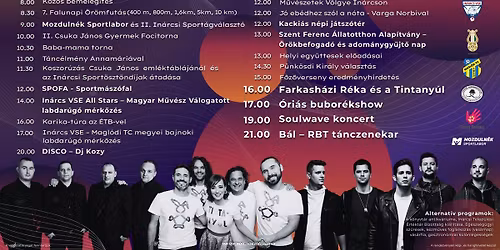 IN\u00c1RCSI FALUNAP l 2026.