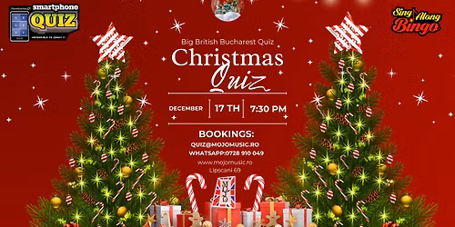 Big Christmas Quiz - 17th Dec 2025