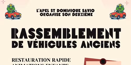 Rassemblement v\u00e9hicules anciens
