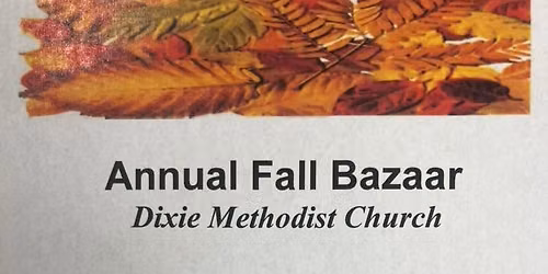Annual Fall Bazaar