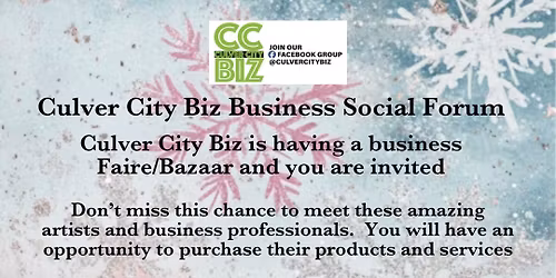 Culver City, biz Faire\/Bazaar 