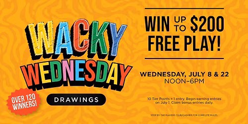 Wacky Wednesday Drawings (Bowling Green ONLY!)