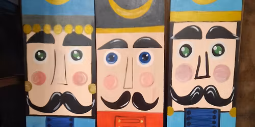 DIY Christmas Porch Leaner