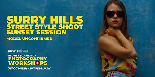 Surry Hills street style shoot with [Model pending] - SUNSET SESSION