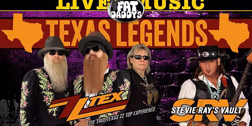 Texas Legends! ZZ TEX w\/Stevie Ray's Vault