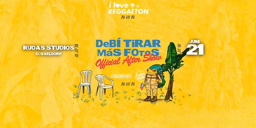 BAD BUNNY official after show party | D\u00fcsseldorf | RUDAS CLUB