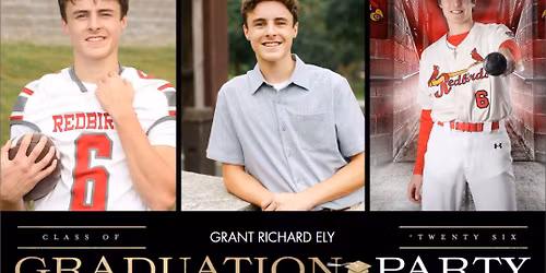 Grant's Graduation Open House