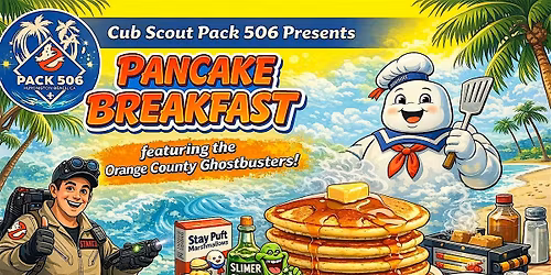 Pancake Breakfast with Ghostbusters