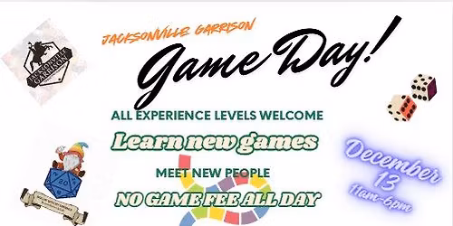 Jacksonville Garrison Game Day