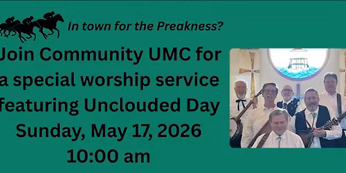 Special worship Service-Preakness weekend