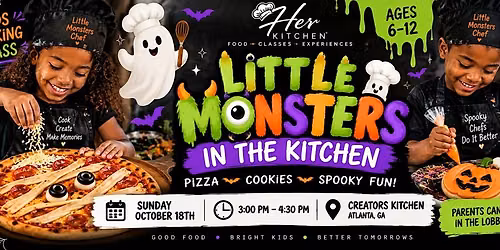 Little Monsters in The Kitchen