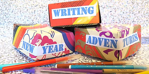 Writing New Year Adventures - Family Activity with Carmel Page