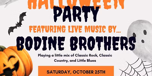 Halloween Party - Live Music with Alternate Crossing!