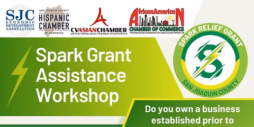Spark Grant Assistance Workshop Stockton